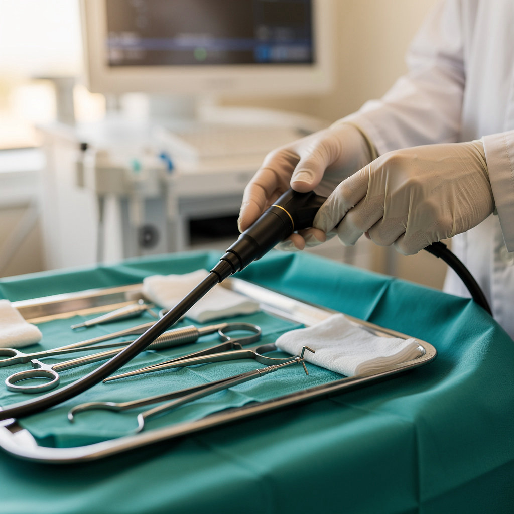 Dr. Edward S. Bentley, MD Santa Barbara - conceptual illustration of advanced gastroenterology diagnostic and treatment services